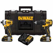 Dewalt DCKTS279C2  ATOMIC 20V MAX* Brushless Hammer Drill/Driver and Impact Driver Combo Kit with TOUGH SYSTEM®