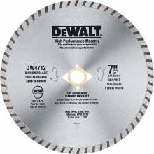 Dewalt DW4712B  7" High Performance Diamond Masonry Blade - 3 pack 