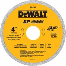 Dewalt DW4729  4" x .060" Ceramic Tile Blade Wet/Dry