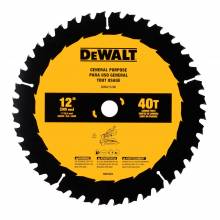 Dewalt DWA11240  12 in General Purpose Saw Blade (40 Tooth) 