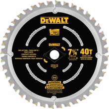 Dewalt DWA31740  7 1/4" Composite Decking Saw Blade (40 Tooth) 