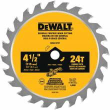 Dewalt DWA412TCT  4-1/2 in Circular Saw Blade 