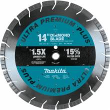 Makita E-02652 14" Ultra‑Premium Plus Diamond Blade, Segmented