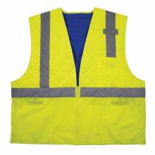 Ergodyne 12712 Chill-Its 6668 Hi-Vis Safety Cooling Vest - Type R, Class 2 S (Lime)