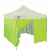 Ergodyne 12984 SHAX 6054 Pop-Up Tent Sidewall Kit - Includes 4 Walls - 10ft x 10ft  (Lime)
