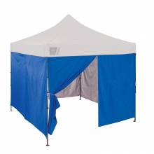 Ergodyne 12985 SHAX 6054 Pop-Up Tent Sidewall Kit - Includes 4 Walls - 10ft x 10ft  (Blue)