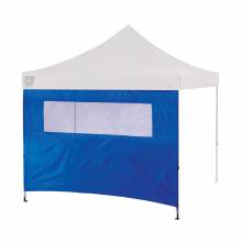 Ergodyne 12987 SHAX 6092 Pop-Up Tent Sidewall with Mesh Window - 10ft x 10ft  (Blue)