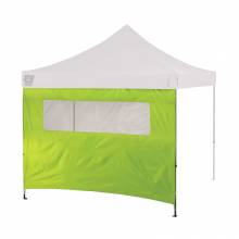 Ergodyne 12989 SHAX 6092 Pop-Up Tent Sidewall with Mesh Window - 10ft x 10ft  (Lime)