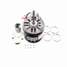Century MASTERFIT PRO® Fan and Blower Motor, 1/2-1/6 HP, 1 Ph, 60 Hz, 115 V, 1075 RPM, 4 Speed, 48 Frame, OPEN - FDL6001A