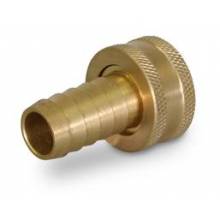 Everflow G39S-1234  1/2" HOSE BARB x 3/4" FH SWIVEL ADAPTER BRASS GARDEN HOSE FITTING (NOT FOR POTABLE USE)