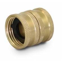 Everflow G50S-3434  3/4" FH x 3/4" FH SWIVEL ADAPTER BRASS GARDEN HOSE FITTING (NOT FOR POTABLE USE)