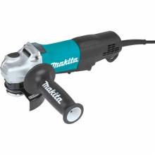 Makita GA4553R 4‑1/2" Paddle Switch Angle Grinder, with Non‑Removable Guard