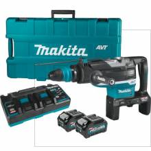 Makita GRH06PM 80V max (40V max X2) XGT® Brushless 2" AVT® Rotary Hammer Kit, accepts SDS‘MAX bits, AFT®, AWS® Capable