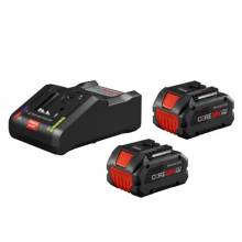 Bosch GXS18V-13N24 CORE18V® Starter Kit - (2) 8 Ah High Power Batteries & Turbo Charger