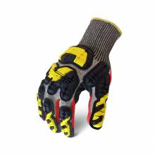 Iron Clad INDI-KC5 Industrial Impact knit cut 5 grip (red palm)