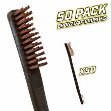 50 Pack Bronze Ap Brushes