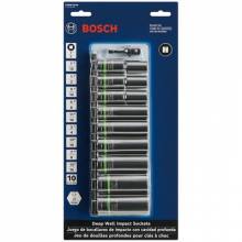 Bosch ITDSO12V10 Impact Tough Socket Set 10Pc