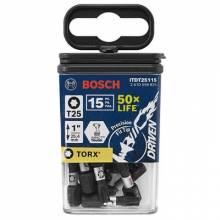 Bosch ITDT25115 DRIVEN IMPACT T25  1" 15PK
