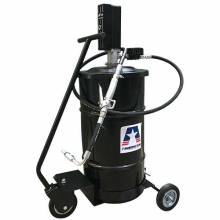 American Lube LP2100-1-ALC 3:1 Portable Oil Dispenser for 16-Gallon Drums with Cart