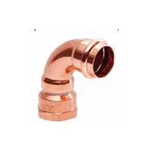 Everflow PFNL0112 1.5 Copper Elbow 90º, P x FPT, 1-1/2'' x 1-1/2''