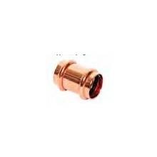 Everflow PPCL0100 1 Copper Coupling - No Stop, P x P, 1'' x 1''