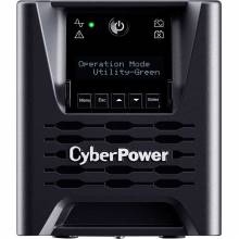 CyberPower PR750LCD3C Smart App Sinewave 750VA Mini-tower UPS - Mini-tower - AVR - 8 Hour Recharge - 3.30 Minute Stand-by - 120 V AC Input - 120 V AC Output - Sine Wave - Serial Port - USB - LCD Display - 6 x NEMA 5-15R