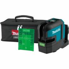 Makita SK105GDZ 12V max CXT® Lithium‑Ion Cordless Self‑Leveling Cross‑Line Green Beam Laser, Tool Only