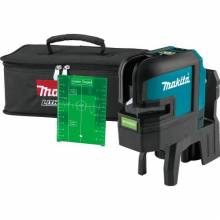 Makita SK106GDZ 12V max CXT® LithiumIon Cordless SelfLeveling CrossLine/4Point Green Beam Laser, Tool Only