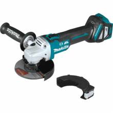 Makita XAG16Z 18V LXT® Lithium‑Ion Brushless Cordless 4‑1/2” / 5" Cut‑Off/Angle Grinder, with Electric Brake, Tool Only
