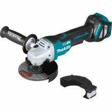 Makita XAG20Z 18V LXT® LithiumIon Brushless Cordless 41/2 / 5" Paddle Switch CutOff/Angle Grinder, with Electric Brake, Tool Only