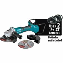 Makita XAG22ZU1 36V (18V X2) LXT® Brushless 7" Paddle Switch Cut‑Off/Angle Grinder, with Electric Brake and AWS®, Tool Only