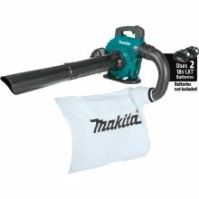 Makita XBU04ZV 36V (18V X2) LXT® Brushless Blower with Vacuum Attachment Kit, Tool Only