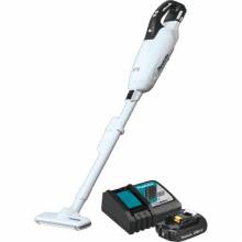 Makita XLC05R1WX4 18V LXT® Lithium‑ion Compact Brushless Cordless 3‑Speed Vacuum Kit, w/ Push Button and Dust Bag (2.0Ah)