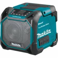Makita XRM11 18V LXT® / 12V max CXT® Lithium‑Ion Cordless/Corded Bluetooth® Job Site Speaker, Tool Only