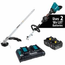 Makita XUX01M5PT 36V (18V X2) LXT® Brushless Couple Shaft Power Head Kit with String Trimmer Attachment