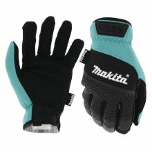 Makita T-04167 Open Cuff Flexible Protection Utility Work Gloves (Large)