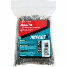 Makita A-99138 ImpactX™ #1 Square Recess 3‑1/2″ Power Bit, 50/pk, Bulk