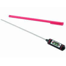 General Tools DT310LAB DT310LAB Digital Thermometer, 8 Inch Extra Long Stainless Steel Probe, -58 to 302 degrees Fahrenheit (-50 to 150 degrees Celsius) Range with High and Low Alarms, Auto-Off