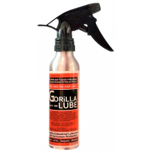 Gorilla Lube GL-6SP Trigger Sprayer-Brushed Aluminum Can Liquid 6oz 