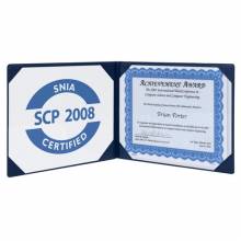 AbilityOne 7510013900712 SKILCRAFT USN with no Seal Binder Award Certificate - Letter - 8.5" x 11" - 2 - 1 Each - Navy Blue