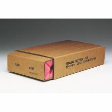 AbilityOne 8115001017638 Shipping Box - Slide Pack - 9" x 6" x 3 1/2", Brown