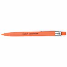 AbilityOne 7520002689913 SKILCRAFT China Marker Pencil - Orange Wax - 1Dozen
