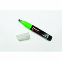 AbilityOne 7520009731061 SKILCRAFT Large Permanent Marker - Chisel Tip, Green Ink - Chisel Marker Point Style - Green