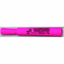 AbilityOne 7520013837929 Large Fluorescent Highlighter - Magenta Ink