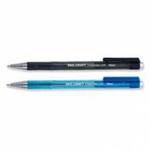AbilityOne 7520014519181 SKILCRAFT Essential LVX Retractable Ballpoint Pen - Blue Ink - Translucent Barrel - 12 / Box