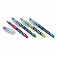 AbilityOne 7520014612661 SKILCRAFT Free-Ink Fluorescent Highlighter - Fluorescent Blue Ink - 12 / Box