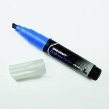 AbilityOne 7520015105658 Dry Erase Marker - Chisel Tip - Blue Ink