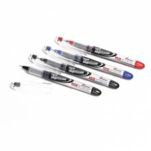 AbilityOne 7520015194365 SKILCRAFT Liquid Impression Marker - Black Ink, Blue Ink, Green Ink, Red Ink - Translucent Barrel - 4 / Pack