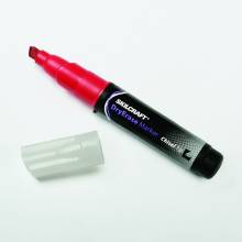 AbilityOne 7520015105661 Dry Erase Marker - Chisel Tip - Red Ink