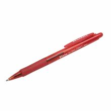 AbilityOne 7520014845272 SKILCRAFT Ballpoint Pen - Refillable - Red - Transparent - 1Dozen